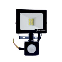 LED прожектор з д. руху 10 Вт 6500К 900 Лм  IP65