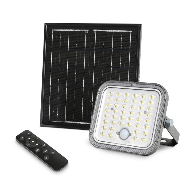 LED прожектор автономний VIDEX VL-FSO4-205-S 1400Lm 5000K