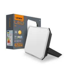 LED прожектор VIDEX F3 50W 5000K 220V Black (VLE-F3-0505)