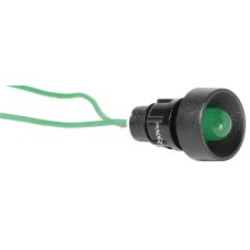 Лампа сигнальна ETI, LS LED 10 G 230 (10мм, 230V AC, зелена)