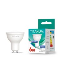 Світлодіодна лампа TITANUM MR16 6W GU10 4100K (TLMR1606104)