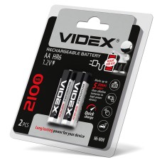 Акумулятори Videx HR6/AA 2100mAh double blister/2шт (HR6/2100/2DB)