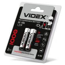 Акумулятори Videx HR6/AA 1000mAh double blister/2шт (HR6/1000/2DB)