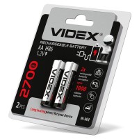 Акумулятори Videx HR6/AA 2700mAh double blister/2 pcs (HR6/2700/2DB)