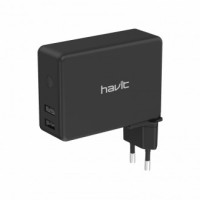 Універсальний зарядний пристрій 3в1 HAVIT HV-H147U 2USB+Wireless+РowerBank 4500mAh (HV-H147U)