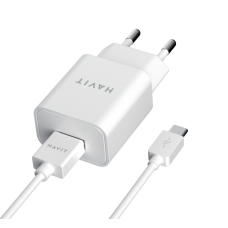 Зарядний пристрій HAVIT HV-ST113 USB з кабелем Type-C (HV-ST113)