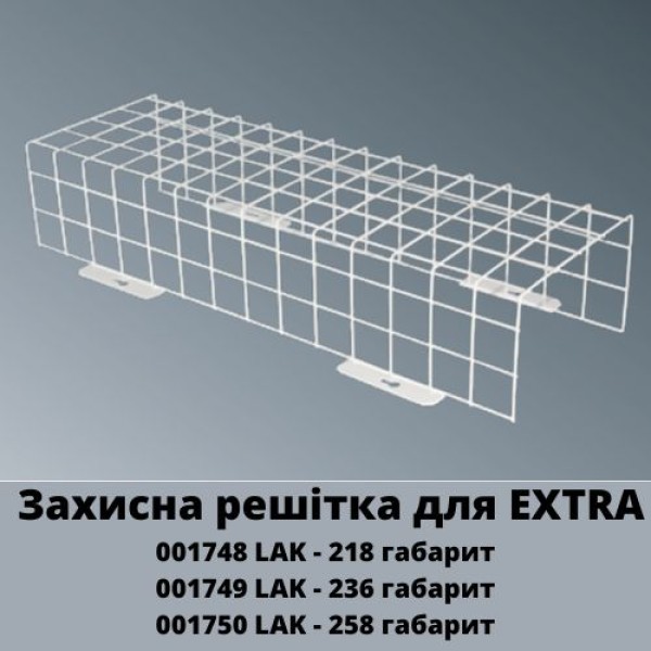Світильник вибухозахищений EXTRA-N-LED-7500-258-G2-4K-1F, IP66, 3x2,5 mm2, Зона 2,22 (055667 1F 2,5 MM2)
