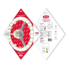 Світильник світлодіодний 1-MLM-1841-C MAXUS Led Module 18W 4100K Circle