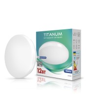 Світлодіодний  світильник настінно-стельовий TITANUM TLCL-125M 12W 5000K (TLCL-125M)