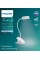 Лампа настільна акумуляторна Philips LED Reading Desk lamp Donutclip біла (929003179727)
