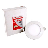 LED світильник врізний круглий 4100К Ø 120 мм/Ø раб. 100мм 6 Вт  540 Лм