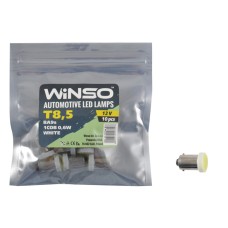 LED автолампа Winso 12V COB T8.5 BA9s, 10 pcs