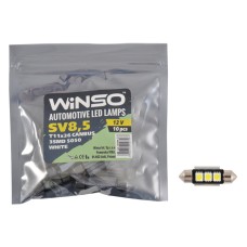 LED автолампа Winso 12V SMD SV8.5 T11x36, 10 pcs