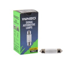 Лампа розжарювання Winso 12V C5W 5W SV8.5 T11x41, 10 pcs