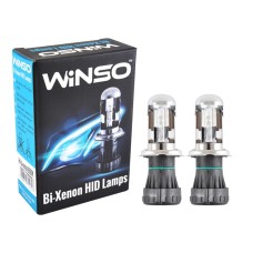 Біксенонова лампа Winso H4 bi-xenon 6000K, 85V, 35W P43t-38 KET, 2шт