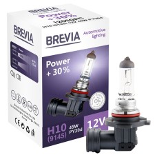 Галогенова лампа Brevia H10 12V 45W PY20d Power +30% CP