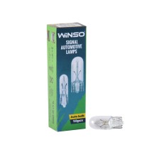 Лампа розжарювання Winso 24V W5W 5W W2.1x9.5d, 10 pcs