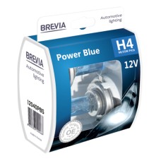 Галогенова лампа Brevia H4 12V 60/55W P43t Power Blue S2