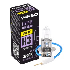 Галогенова лампа Winso H3 12V 80W PK22s HYPER OFF ROAD