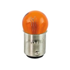 Лампа розжарювання Solar 12V 18/5W BAY15d Amber, 10шт