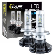 LED автолампа Solar H4 12/24V 6000Lm 50W ZES Chip