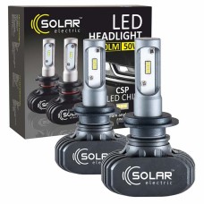 LED автолампа Solar H7 12/24V 6000K 4000Lm 50W Seoul CSP 19x19