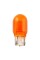 Лампа розжарювання Brevia WY21W 12V 21W WX3x16d AMBER B2, 2шт