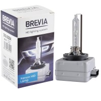 Ксенонова лампа Brevia D1S, 5000K, 85V, 35W PK32d-2, 1шт