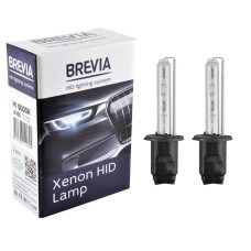 Ксенонова лампа Brevia H1 6000K, 85V, 35W P14.5s KET, 2шт