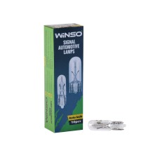 Лампа розжарювання Winso 12V W1.2W 1.2W W2x4.6d, 10 pcs