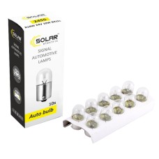 Лампа розжарювання Solar R10W 24V 10W BA15s, 10 pcs