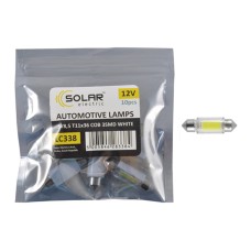 LED автолампа Solar 12V SV8.5 T11x36 COB-3SMD white 10 pcs