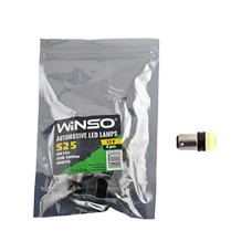 Автолампи Winso 12V COB S25 BA15s COB 100lm white 4 pcs.