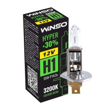 Галогенова лампа Winso H1 12V 55W P14.5s HYPER +30%