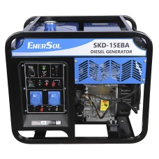 Генератор дизельний EnerSol SKD-15EBA (1 фаза) 10/13 кВт, електростарт (SKD-15-EBA)