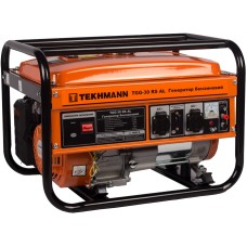 Генератор бензиновий Tekhmann TGG-30 RS AL (1 фаза) 2.8/3 кВт, ручний старт (852657)