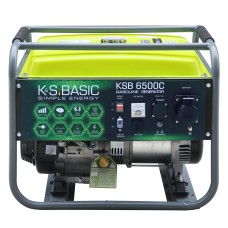 Генератор бензиновий Konner&Sohnen  Basic  KSB 6500C, 230В, 5.5кВт, ручний запуск, 66.6кг