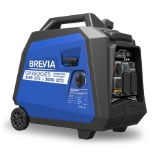 Генератор Brevia інверторний бензиновий (1 фаза) 3/3.3 кВт, з електростартером (GP3500iES)