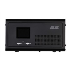 Інвертор 2E HI1000, 1000W, 12V - 230V, LCD, AVR, 2xSchuko + DC output