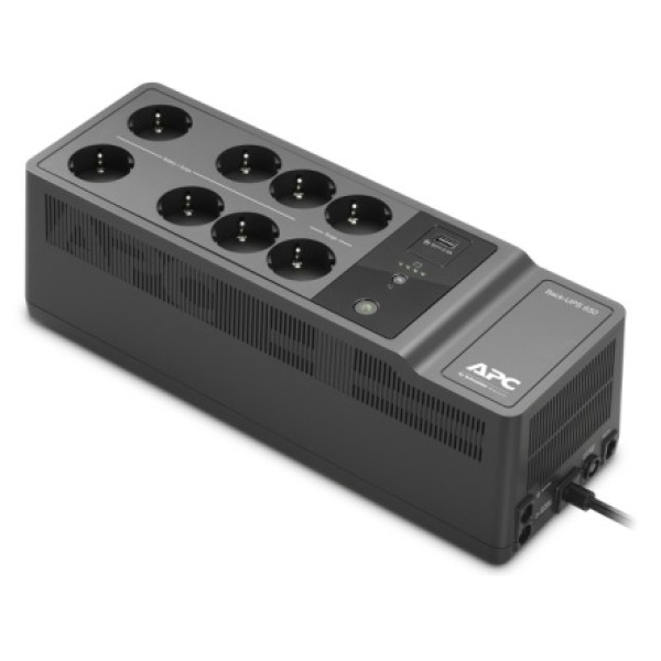 Джерело безперебійного живлення APC Back-UPS 850VA/520W, USB charging port, USB, 6+2 Schuko