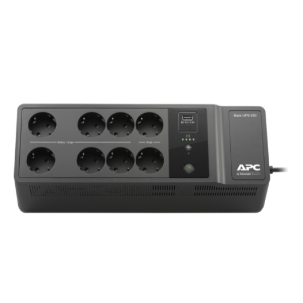 Джерело безперебійного живлення APC Back-UPS 850VA/520W, USB charging port, USB, 6+2 Schuko