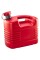 Каністра Neo Tools паливна 10л пластик HDPE, гнучкий злив, 0.87кг, червоний (11-560)