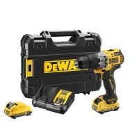 Дриль-шурупокрут акумуляторний ударний DeWALT 12B (DCD706D2)