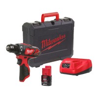 Дриль-шурупокрут акумуляторний Milwaukee M12 BDD-201C 12B (4933479439)