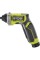 Викрутка акумуляторна Ryobi RSD4-120T 4В USB Lithium акб 1х2А·год 5Нм 200об·хв кейс для зберігання 10 насадок 0.37кг