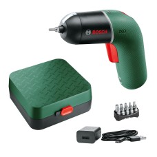 Викрутка акумуляторна Bosch IXO VI 3.6В1Х1.5А·год 4.5Нм 215об·хв 10 біт кейс 0.34кг