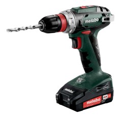 Шурупокрут-дриль акумуляторний Metabo BS 18 QUICK 18В 2х2А·год 24·48Нм 0-450·0-1600об·хв 1.4кг