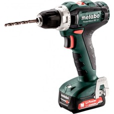 Шурупокрут-дриль акумуляторний Metabo PowerMaxx BS 12 12В 2х2.0А·год 17·40Нм 0-360·01400об·хв 1.1кг