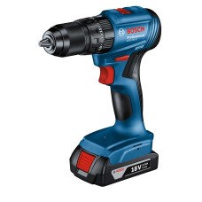 Шурупокрут-дриль ударний акумуляторний Bosch GSB 185-LI 18В 2х2.0А·год 50Нм 500·1900об·хв кейс 1кг