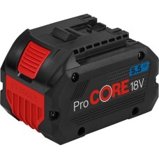 Акумулятор Bosch Li-ion ProCORE, 18В, 5.5А•год, 1кг